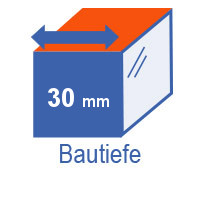 Icon Bautiefe 30 mm